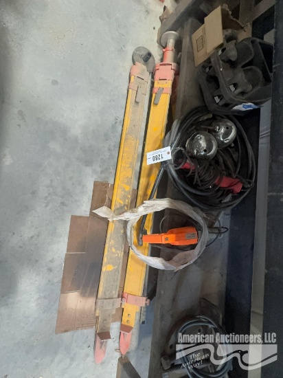 Laser Level Stands, Chicago Sawzall, Shop Light