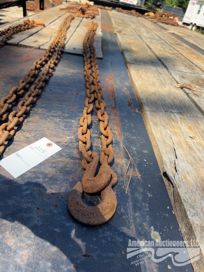 Approx. 14 Chain w/ 2 Hooks