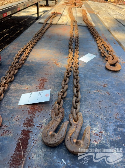 Approx. 18 Chain w/ 2 Hooks