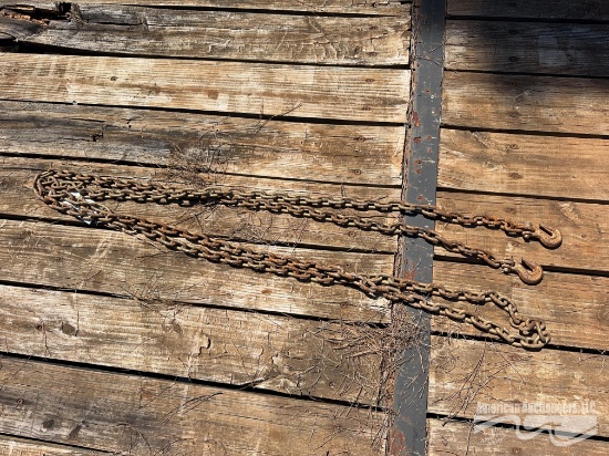 Approx. 20 Chain w/ 2 hooks