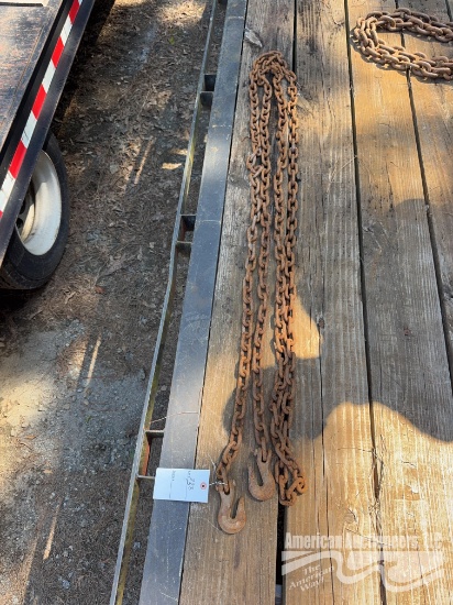 Approx. 20 Chain w/ 2 Hooks