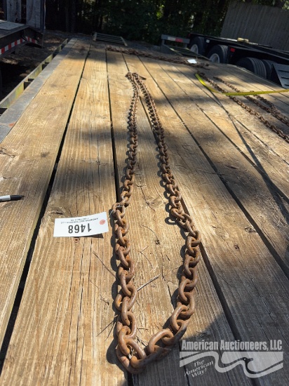 Approx. 14 Chain w/ 2 Hooks