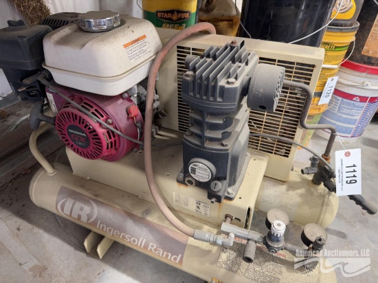 INGERSOLL RAND GAS POWERED AIR COMPRESSOR