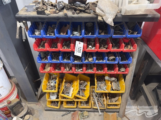 Bolt Bin Organization Rack w/ Contents