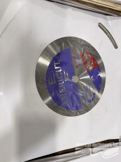 6 NEW AMERICUT SEGMENTED DIAMOND SAW BLADES.