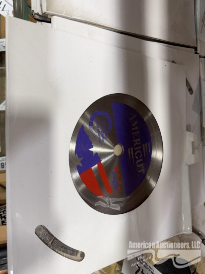 10 NEW AMERICUT SEGMENTED DIAMOND SAW BLADES.