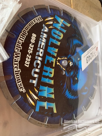 6 NEW WOLVERINE SEGMENTED DIAMOND SAW BLADES