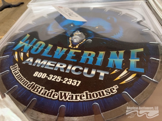 7 NEW WOLVERINE SEGMENTED DIAMOND SAW BLADES