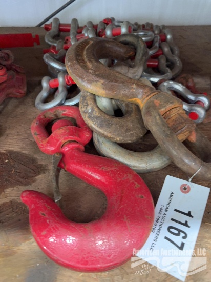 Lot Of Assorted D Rings And Hooks
