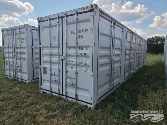 DONG FANG INTERNATIONAL 40' SHIPPING CONTAINER W/SIDE DOUBLE DOORS