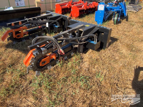MOWERKING ECSSCT72 QUICK ATTACH HYD TRENCHER W/36" BAR