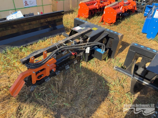 MOWERKING ECSSCT72 QUICK ATTACH HYD TRENCHER W/36" BAR