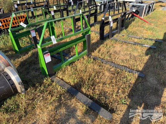 KIVEL JOHN DEERE QUICK ATTACH 48" PALLET FORKS & MAST