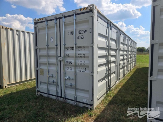 2025 CIMC 40' SHIPPING CONTAINER W/4 SIDE DOORS