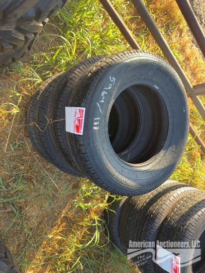 SET OF 4 ROAD GUIDER QH100 ST205/75 R15 TIRES