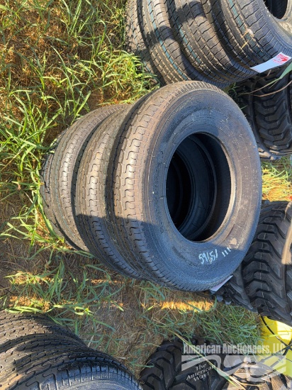 Set Of 4 Road Guider Qh100 St225/75 R15 Tires