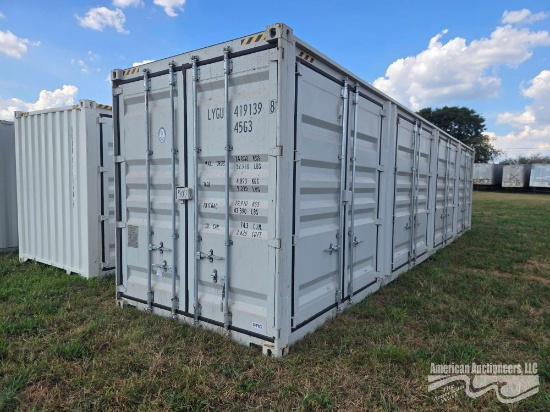 2026 DONG FANG INTERNATIONAL 40' SHIPPING CONTAINER W/4 SIDE DOUBLE DOORS