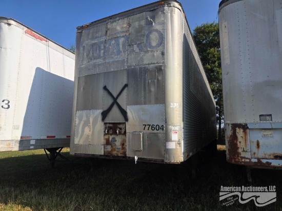 1974 Trailer Craft T/A 45' Dry Van Trailer