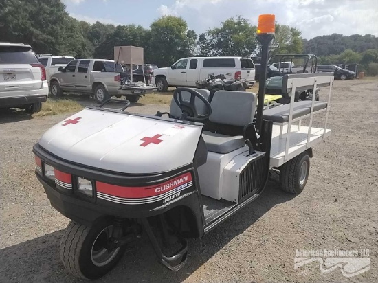 Cushman Textron Haulster Flat Bed Medvac Golf Cart