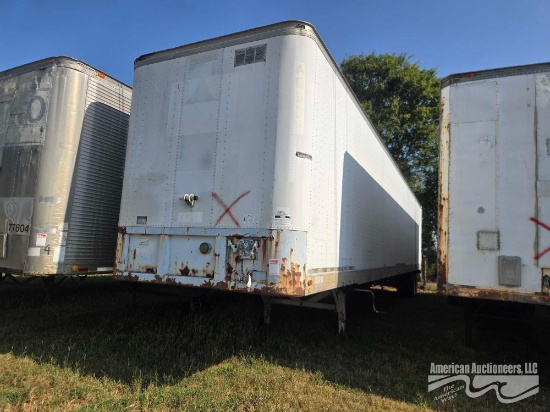 1984 Fruehauf 53' T/A Enclosed Trailer