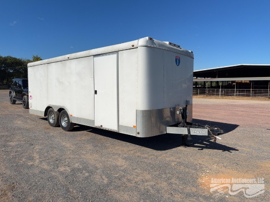 2015 INTERSTATE CONWAY PLANT T/A 20FT ENCLOSED TRAILER
