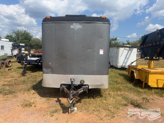 2008 INTERSTATE CONWAY PLANT ILRD714TA2 14FT T/A ENCLOSED TRAILER