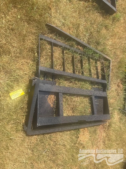 AGROTK MOWERKING SA-100 QUICK ATTACH 48" ADJUSTABLE PALLET FORK & MAST