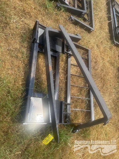 AGROTK MOWERKING SA-100 QUICK ATTACH 48" ADJUSTABLE PALLET FORK & MAST