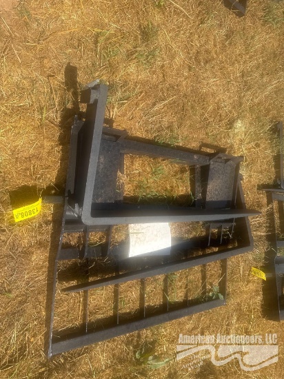 AGROTK MOWERKING SA-100 QUICK ATTACH 48" ADJUSTABLE PALLET FORK & MAST
