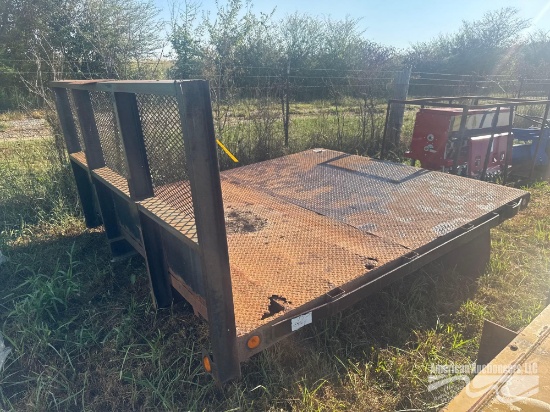 9ft X 8ft Metal Flat Bed