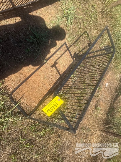 4' X 27" Metal Wall Rack