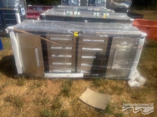 Chery 7' 10 Drawer Stainless Steel Workbench