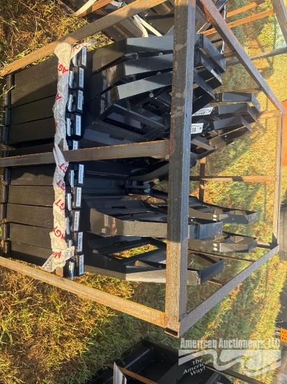 Agrotksscpf42-2200-Wff Quick Attach 42" Walk Through Pallet Forks Mast