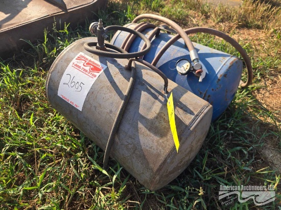(2) Portable Air Tanks