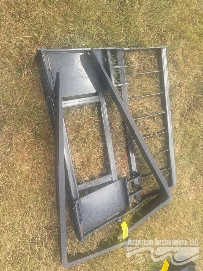 Agrotk Mowerking Sa-100 Quick Attach 48" Adjustable Pallet Fork & Mast