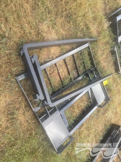 Agrotk Mowerking Sa-100 Quick Attach 48" Adjustable Pallet Fork & Mast