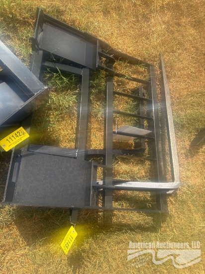 Agrotk Sa-100 Quick Attach 4' Pallet Forks & Mast