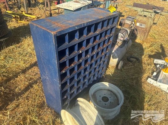 42" X 35" Parts Bin