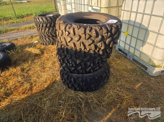 Set Of 4 34x10r15 Rock Tane Xd Tires