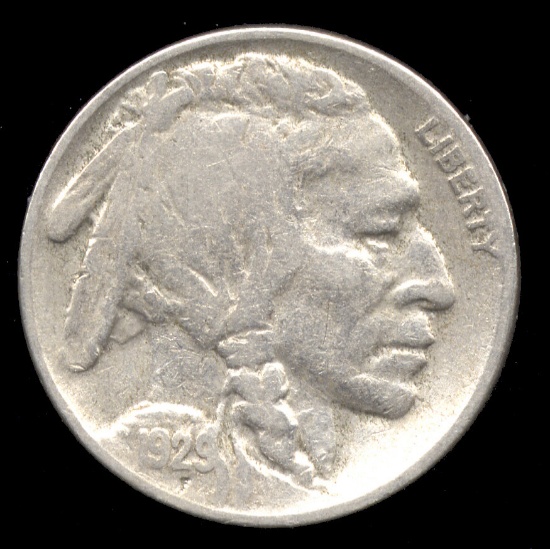 1929-S ... Better Date ... Buffalo Nickel