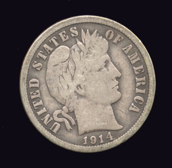 1914 ... Better Date ... Barber Dime