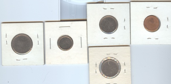 UNSTRUCK COIN PLANCHETS