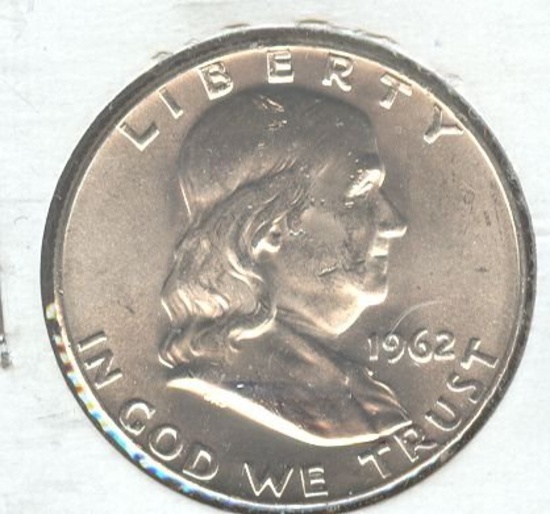 1962-D FRANKLIN HALF DOLLAR