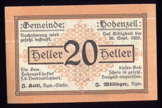 Notgeld ... #99 ... UNC