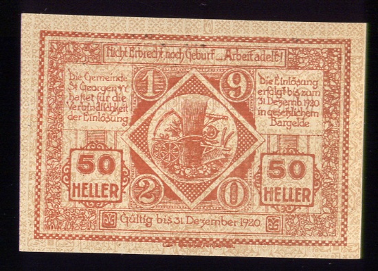 Notgeld ... #74 ... UNC