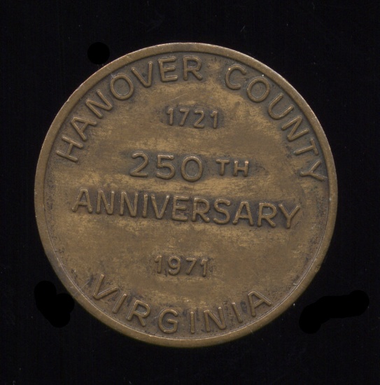 Hanover, VA ... 250 Anniversary Token