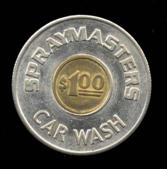 Oakland, CA ... Good for $1.00 ... Bi-Metal Car Wash