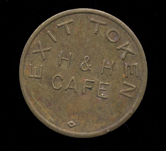 Chicago, IL ... Cafe Exit Token