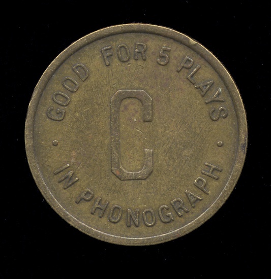 Good For 5 Plays  ...  Old PhonographToken