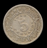 1942 ... 5 Centavos ... Better Date ... Mexico